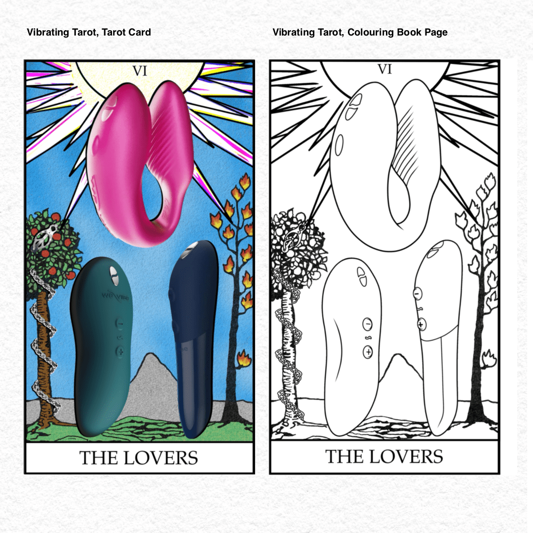 Vibrating Tarot - The Lovers Vibe