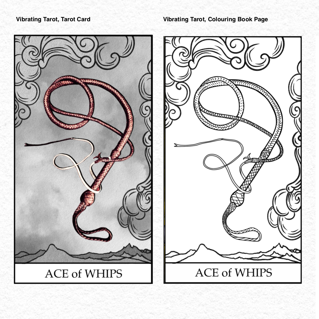 Vibrating Tarot - Ace of Whips