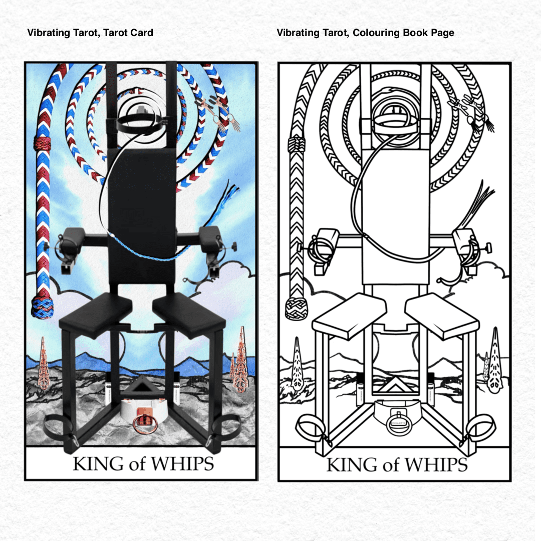 Vibrating Tarot - King of Whips