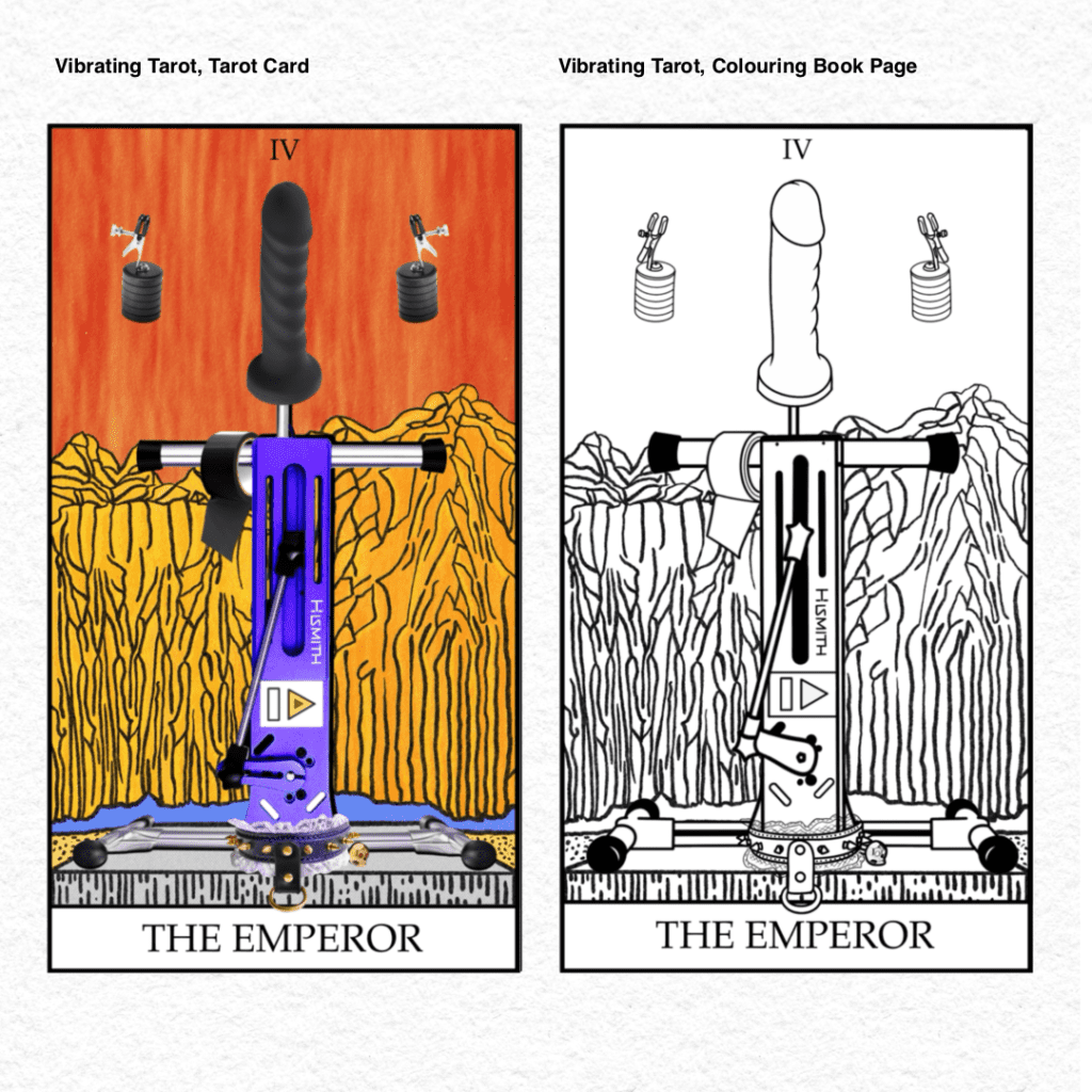 Vibrating Tarot . 04 The Emperor