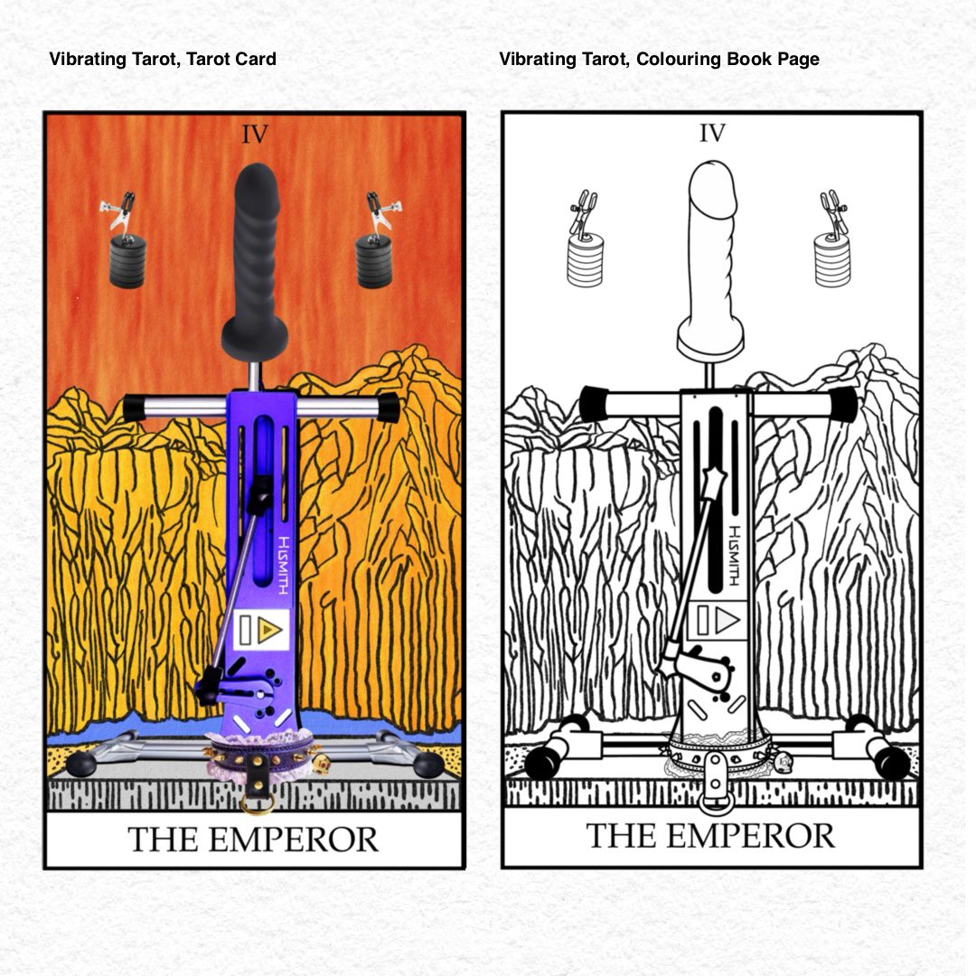 Vibrating Tarot . 04 The Emperor