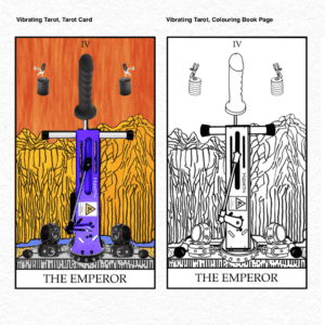 Vibrating Tarot . 04 The Emperor