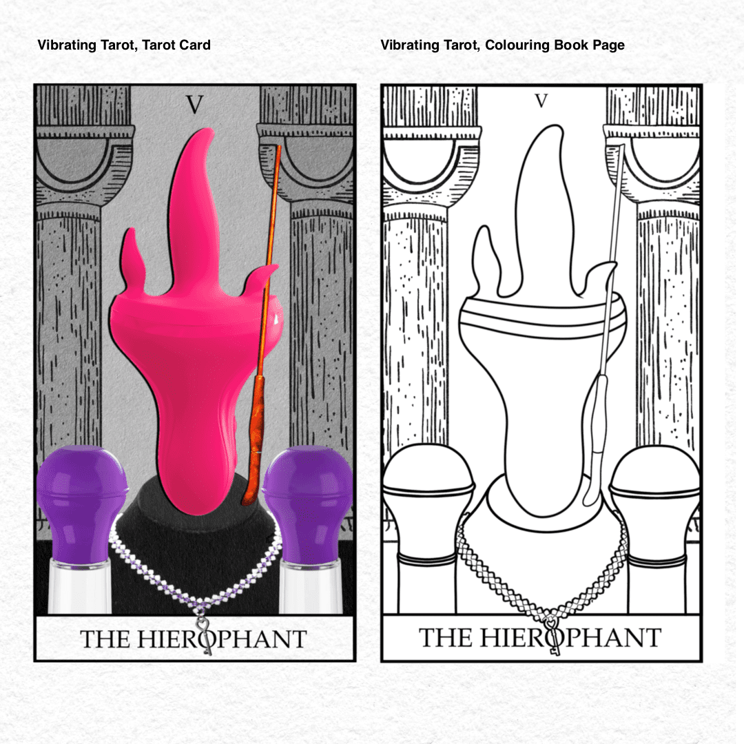 Vibrating Tarot . 05 The Hierophant