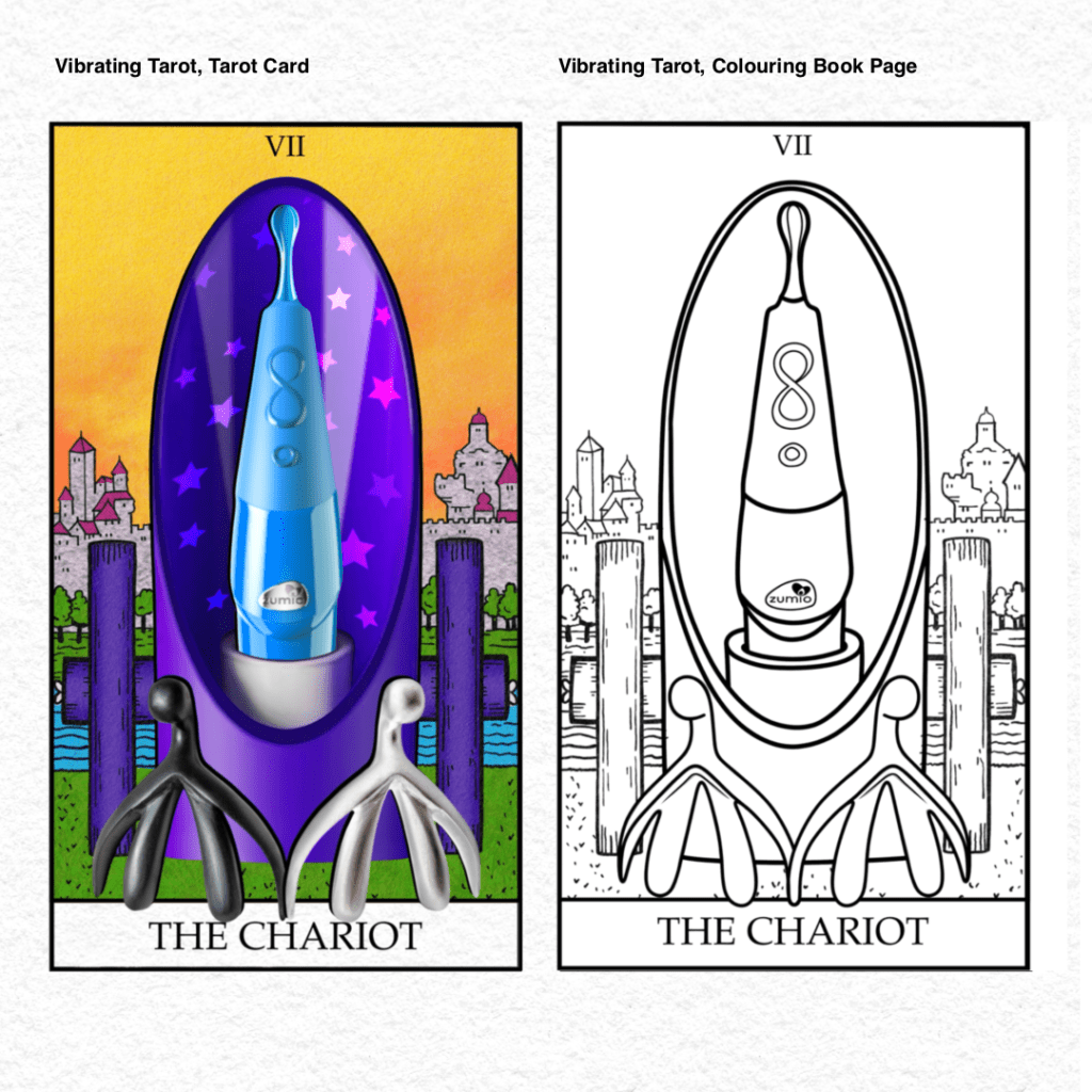 Vibrating Tarot . 07 The Chariot