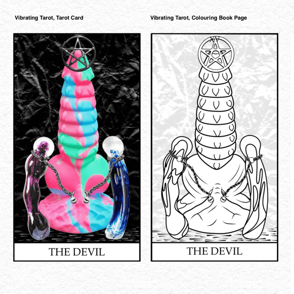 Vibrating Tarot . 15 The Devil Phreak