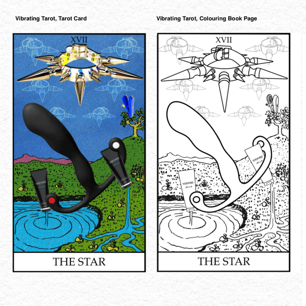 Vibrating Tarot . 17 The Star