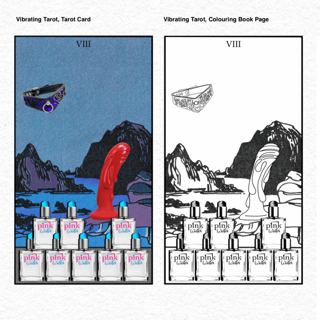 Vibrating Tarot . 43 Eight of Lube