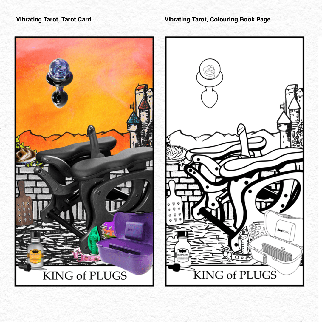 Vibrating Tarot . 77 King of Plugs