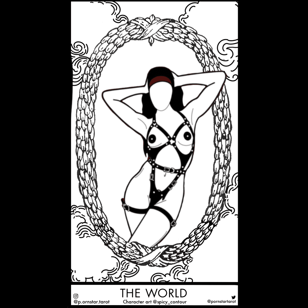 Porn Star Tarot by Pallor Publishing Process Work 2024 12