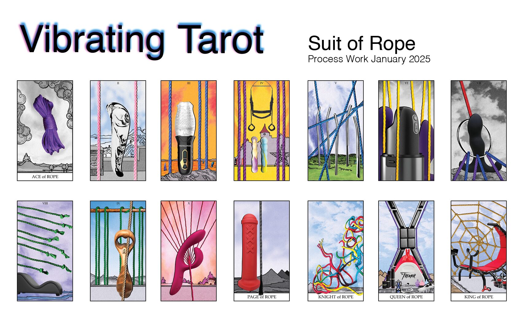 Vibrating Tarot . Minor Arcana 1 of 4