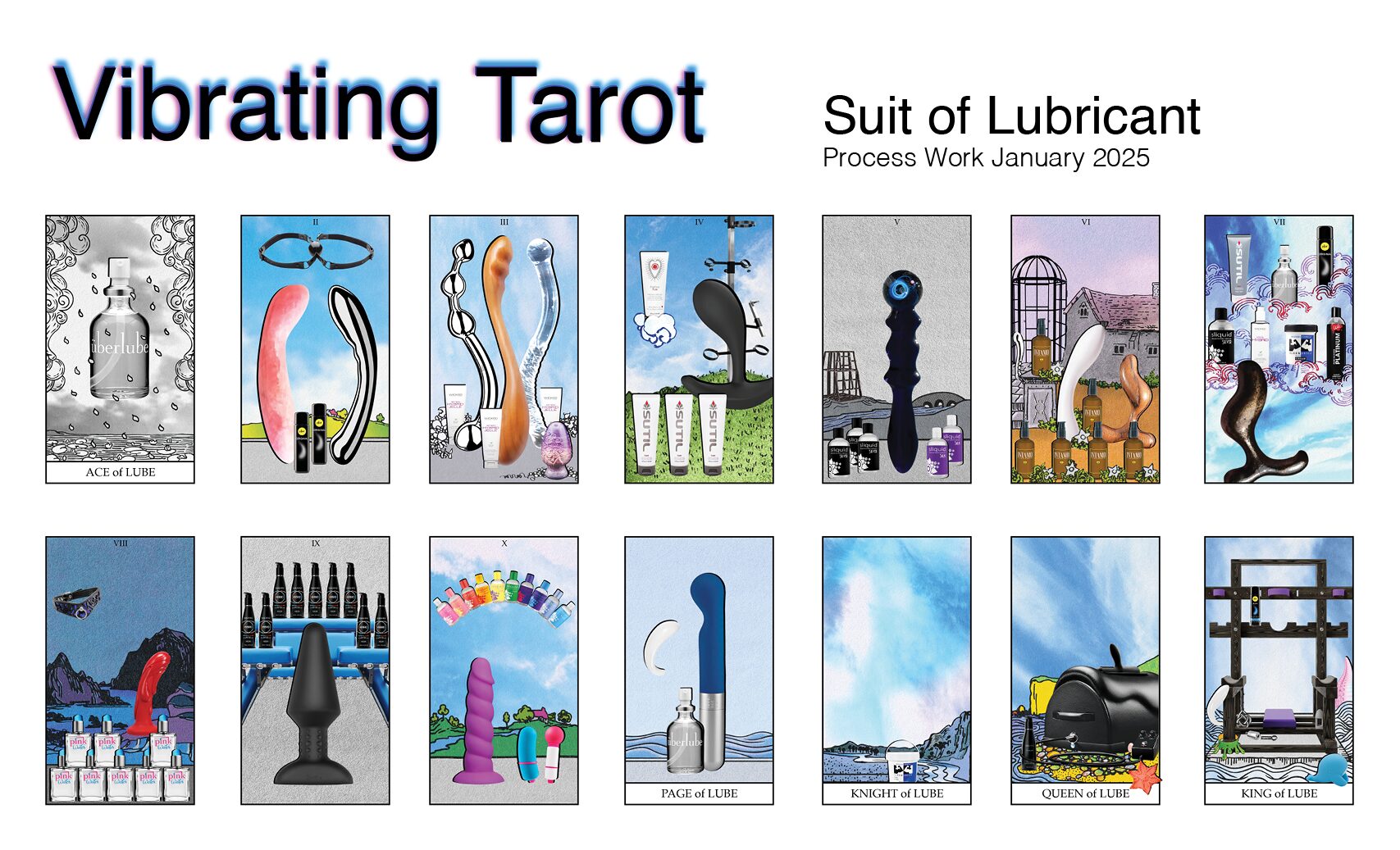 Vibrating Tarot . Minor Arcana 2 of 4